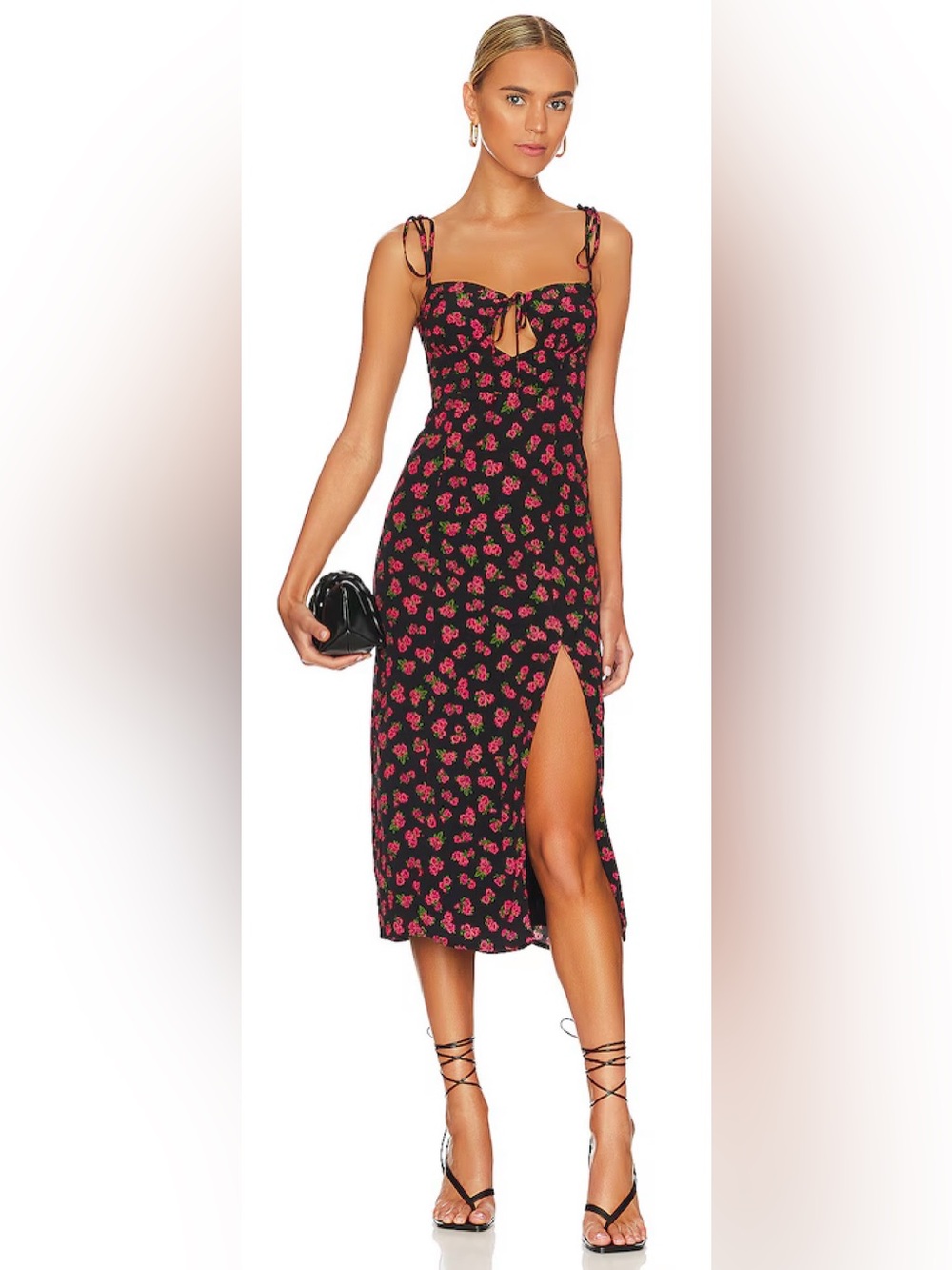Lovers and Friends Roxbury Midi Dress in Vivi Floral